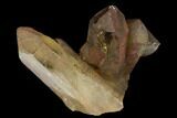 Smoky, Yellow Quartz Crystal Cluster (Heat Treated) - Madagascar #174619-1